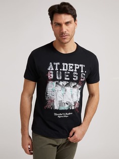 Футболка С Принтом Спереди Guess