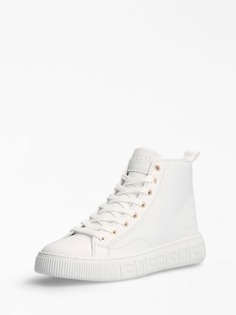 Высокие Сникерсы «Invyte» Из Комбинированной Кожи Guess