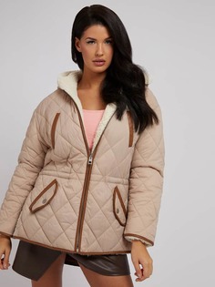 Двухсторонняя Куртка С Искусственным Мехом Guess