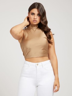 Атласный Безрукавный Топ Guess