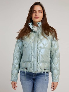 Утепленная Металлизированная Куртка Guess