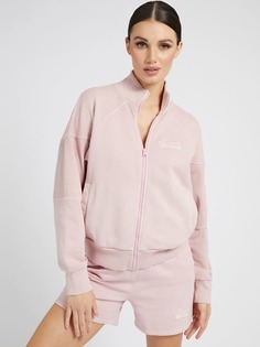 Толстовка На Молнии С Логотипом Спереди Guess