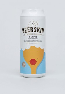 Шампунь Beerskin для нормальных и склонных к жирности волос с пивными экстрактами, увлажняющий, 440 мл