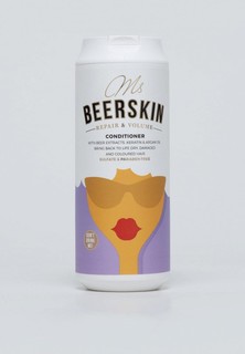 Кондиционер для волос Beerskin с пивными экстрактами, восстановление и объём, 440 мл