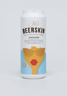 Кондиционер для волос Beerskin с пивными экстрактами для нормальных и жирных волос, увлажняющий, 440 мл