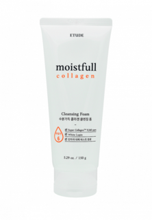 Пенка для умывания Etude Коллагеновая Moistfull Collagen Cleansing Foam, 150 мл