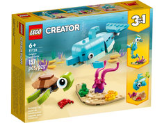 Lego Creator Дельфин и черепаха 137 дет. 31128