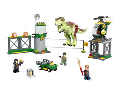 Конструктор Lego Jurassic World Прорыв тираннозавра T-Рекса. 140 дет. 76944