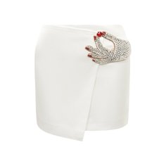 Юбка с отделкой стразами Vivetta