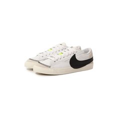 Кожаные кеды Blazer Low 77 Jumbo Nike