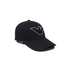 Хлопковая бейсболка Emporio Armani