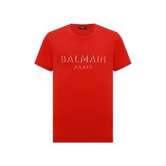 Хлопковая футболка Balmain