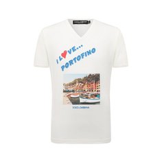 Хлопковая футболка Dolce & Gabbana