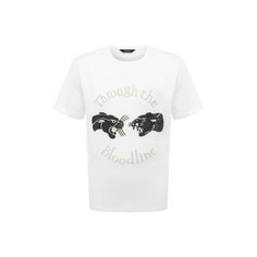 Хлопковая футболка Tee Library