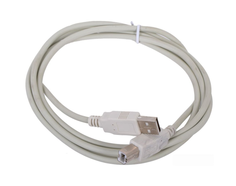 Кабель Aopen/Qust ACU201G-1.8M соединительный USB2.0 AM/BM 1.8m серый