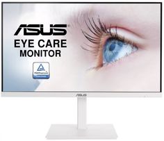 Монитор 27" ASUS VA27DQSB-W (1920x1080, 5ms, 250 cd/m2, 100M:1, 178°, 178°, IPS, D-sub, HDMI, DP, USB hub, HAS, Pivot, Swivel, Tilt, speakers 2Wx2, VE