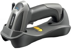 Сканер штрих-кодов Mindeo CS3290HD-2D+ kit 1D USB, беспроводной серый