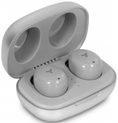 Наушники беспроводные AccesStyle Grain TWS Silver BT 5.0, 20 Гц - 20 кГц