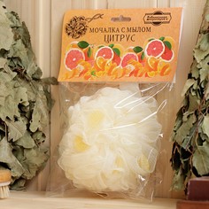 Мочалка с мылом Добропаровъ