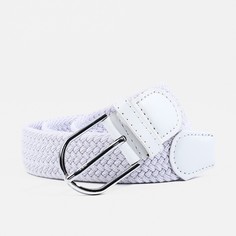 Ремень женский, ширина 3,5см, пряжка металл микс, цвет белый NO Brand