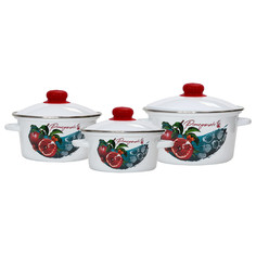 Набор 3 предмета гранат Эмаль Магнитогорск