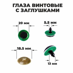 Глаза винтовые с заглушками, Школа талантов