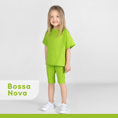Комплекты детской одежды Bossa Nova Костюм для девочки (футболка и велосипедки) 037Л23