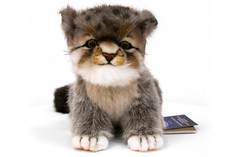 Мягкие игрушки Мягкая игрушка Hansa Котенок манула 17 см