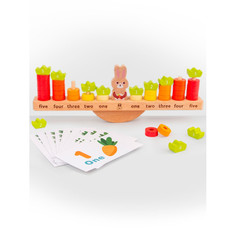 Настольные игры PeMa Kids Детская Головоломка-балансир Кролик и овощи