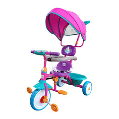 Трехколесные велосипеды Велосипед трехколесный Moby Kids 3 в 1 Принцесса