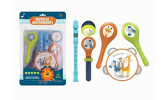 Музыкальные инструменты Музыкальный инструмент Russia Бубен+флейта+маракас 6805E