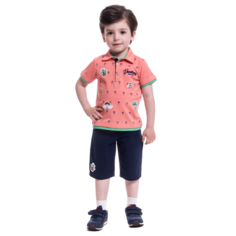 Комплекты детской одежды Cascatto Комплект одежды для мальчика (футболка, бриджи) G-KOMM18/27
