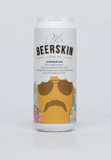 Гель для душа Beerskin с пивными экстрактами, освежающий, 440 мл