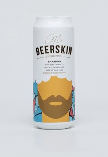 Шампунь Beerskin с пивными экстрактами, бодрящий, 440 мл