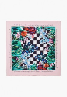 Платок Artograph с картиной Александры Сырбу "Цветы-Шахматы"