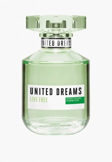 Туалетная вода United Colors of Benetton - "свежесть и энергия", цветочно-фруктовый аромат, United Dreams, Live Free, 50 мл