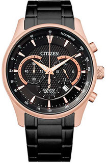 Японские наручные мужские часы Citizen AN8196-55E. Коллекция Chronograph