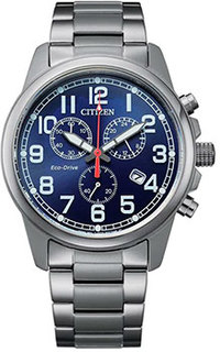 Японские наручные мужские часы Citizen AT0200-56L. Коллекция Chronograph