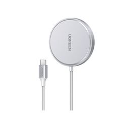 Беспроводное зарядное устройство UGREEN CD284 (80661) Wireless Charger with MagSafe 15W White
