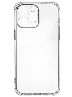 Клип-кейс PERO силикон для Apple iPhone 14 Pro Max прозрачный усиленный ПЕРО