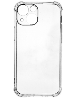Клип-кейс PERO силикон для Apple iPhone 13 mini прозрачный усиленный ПЕРО