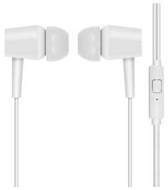 Наушники с микрофоном Krutoff HF-Q1 белые (коробка)