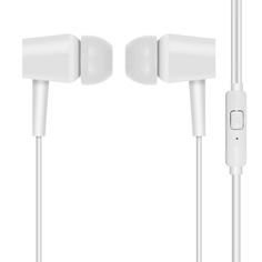 Наушники с микрофоном Krutoff Lark (белые)