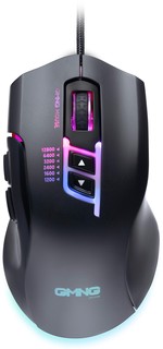 Мышь GMNG XM004 черный/красный (8but)