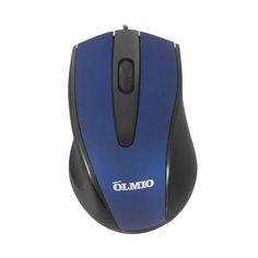 Мышь Olmio CM-07 (черный-синий)