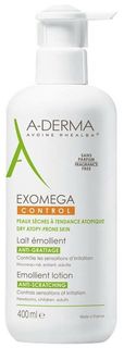 Смягчающий лосьон для лица и тела A-derma exomega control 400 мл