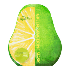 Маска для лица PURENSKIN с экстрактом зеленого мандарина для сияния кожи 23 г