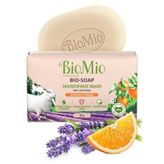 Мыло BioMio, Bio-Soap Апельсин, лаванда и мята, 90 г