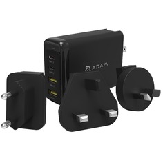 Зарядное устройство Adam Elements Omnia Pro (USB-A, USB Type-C) черный