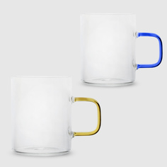 Кружка стеклянная Mercury Tableware 400 мл в ассортименте